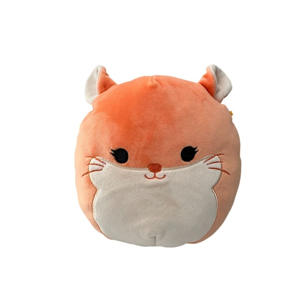Squishmallows Hamster Plush Toy 8" Soft Stuffed Animal Pillow Kellytoy Nursery